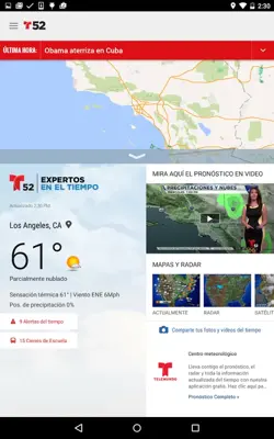 Telemundo 52 android App screenshot 3