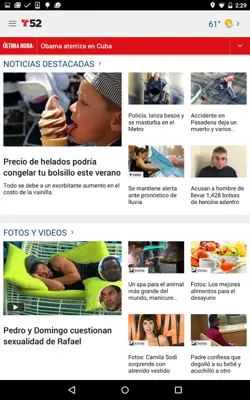 Telemundo 52 android App screenshot 4