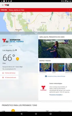 Telemundo 52 android App screenshot 8